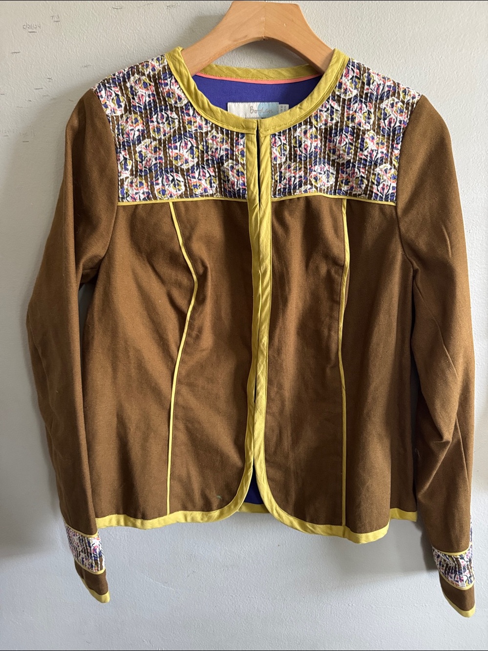 Boden cotton blazer jacket size 6 - Picture 10 of 10